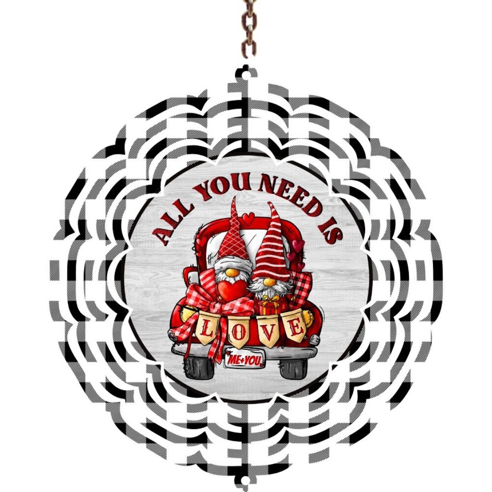 All you need is Love wind spinner
